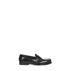 Church's Men Black Polished Fumè Leather Rowley Loafers